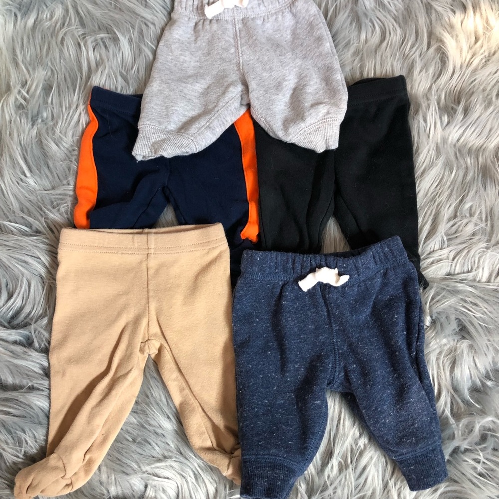 6/$15🔹5. pairs NEWBORN pants